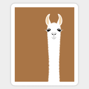 LLAMA ALPACA PORTRAIT #9 Sticker